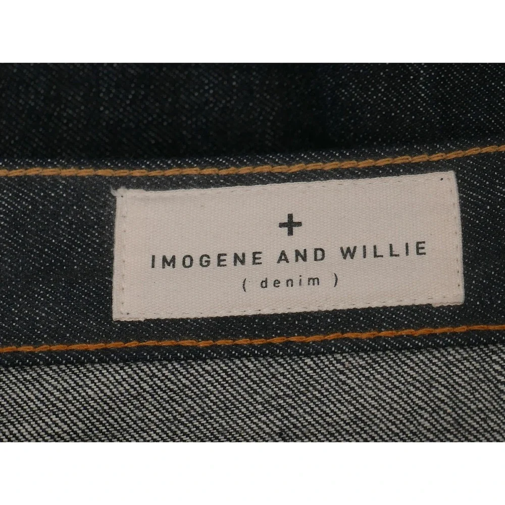 Imogene And Willie Charlie Jeans Blue Selvedge Raw Slim Straight Men's 32 34x35